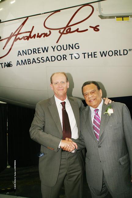 Andrew Young is honored
