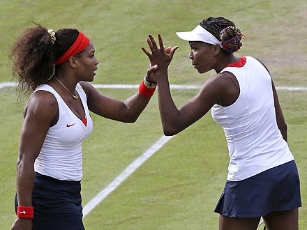 Photo Serena and Venus in Olympics
