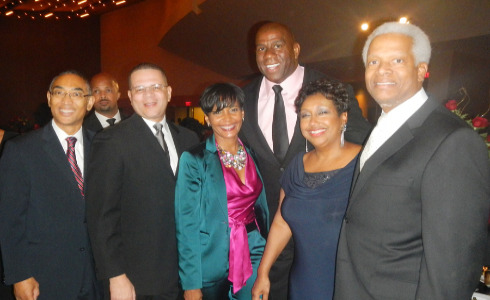 Magic Johnson honored at gala by Atlanta Urban League