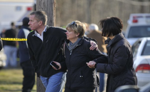Families of shooting victims in Newton, Connecticut