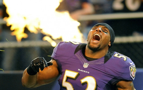 Ray Lewis Responds To Patriots Wide Receiver's Wife