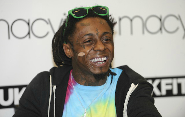 lil wayne heat lakers game