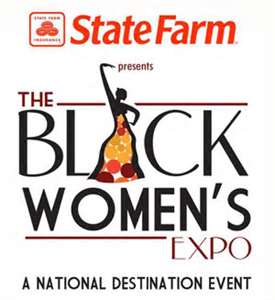 black womens expo logo