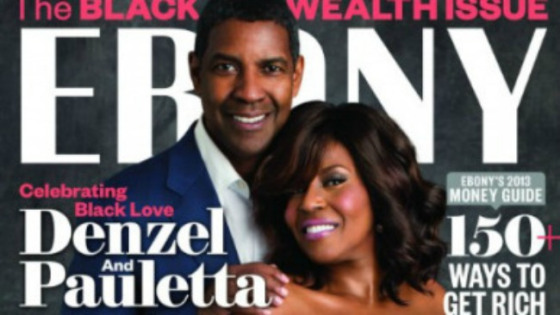 Denzel Pauletta Washington Celebrate Black Love On ‘Ebony’ Cover