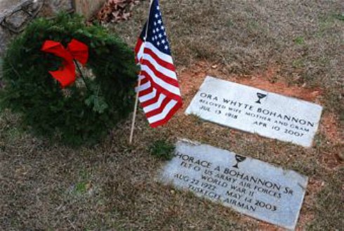wreaths veterans graves