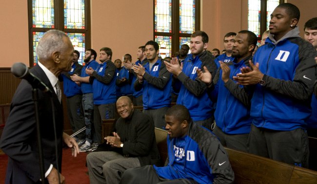 Photo_Chik-fil-A_Duke Players Listen_ Dr. C.T. Vivian