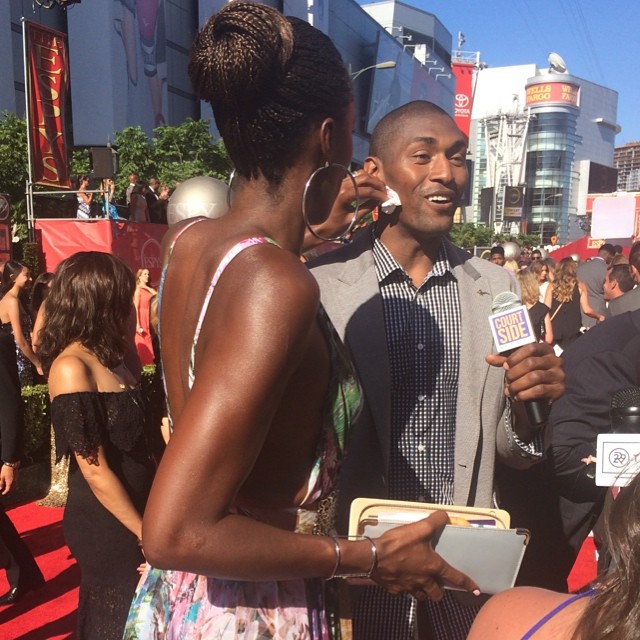 espn lisa leslie and metta world peace down