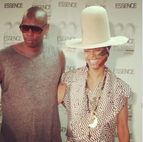 Essencefest-2014-Instagram-Dave-Chappelle-Erykah-Badu-e1404749759760