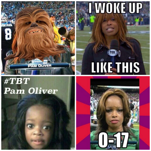 pam oliver bad hair day