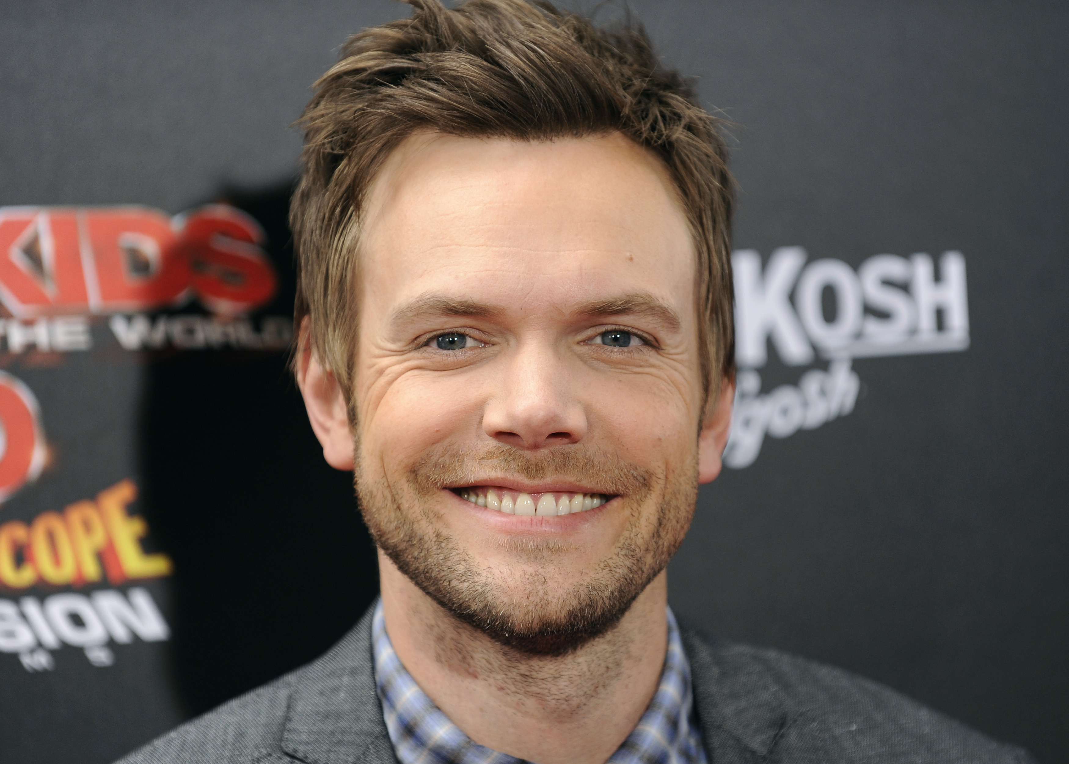 Actor Joel McHale arrives at the "Spy Kids: All the Time in the World in 4D" premiere in Los Angeles
