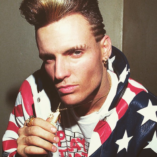 Vanilla Ice in the early 1990s.