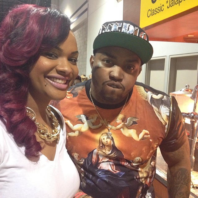 Lil Scrappy of "Love and Hip Hop Atlanta" with a fan. 