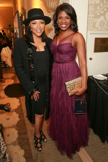 AAFCA - LYNN WHITFIELD AND EDWINA FINDLEY - AAFCA MERCEDES BENZ OSCAR VIEWING PARTY