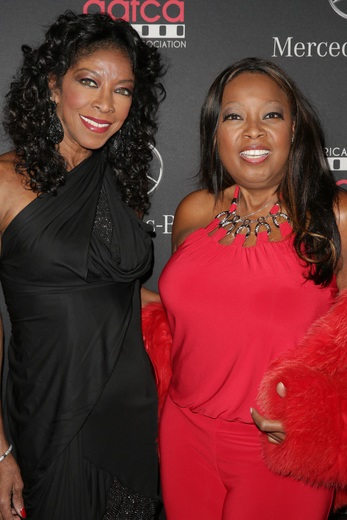 AAFCA - Natalie Cole and Star Jones -AAFCA Mercedes Benz Oscar Viewing Party