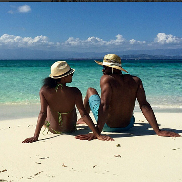 D-Wade and Gabby Union