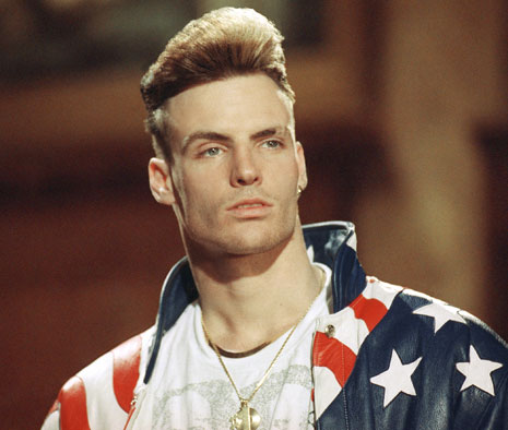 Vanilla Ice in the early 1990s