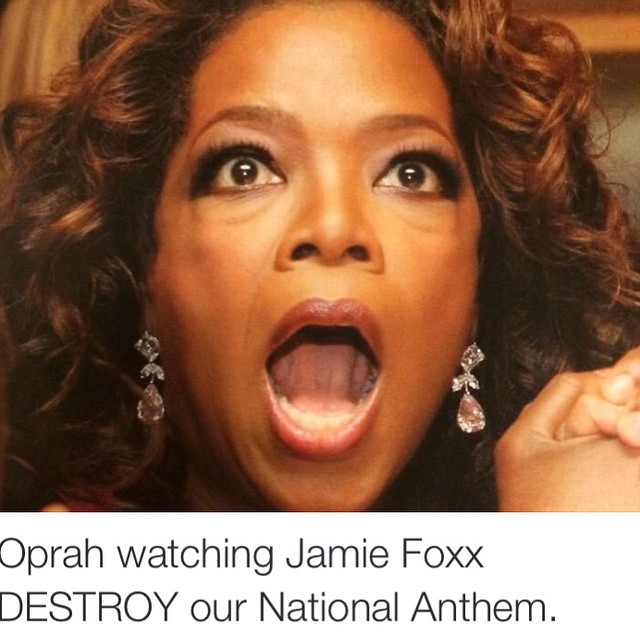 Most hilarious memes of Jamie Foxx singing the national anthem Page 4