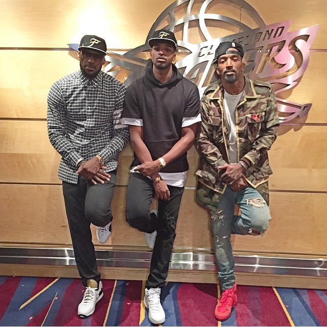 The three men most responsible for ripping the Hawks: LeBron James, Tristan Thompson and J.R. Smith