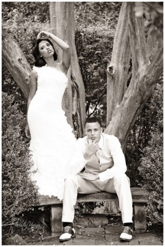 Stephen Curry and wife