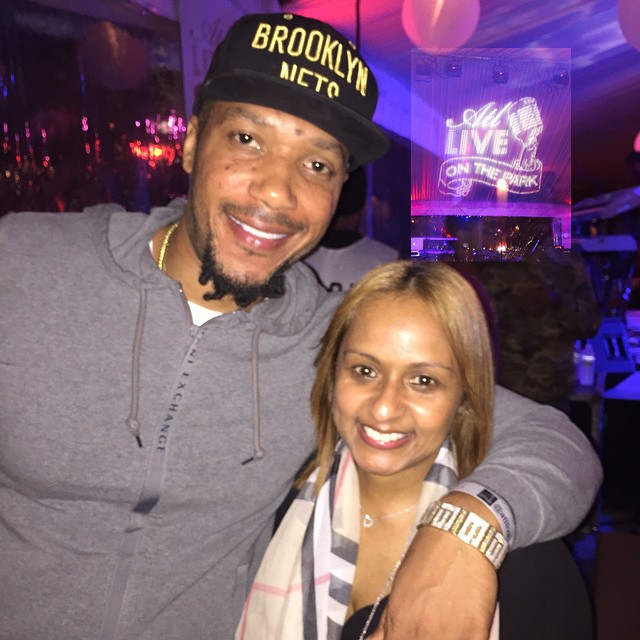 Lyfe Jennings with music impresario and author Shanti Das, co-founder of "ATL Live on the Park."