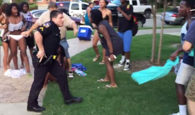 Texas Police Suspended After Pool Party Video Goes Viral