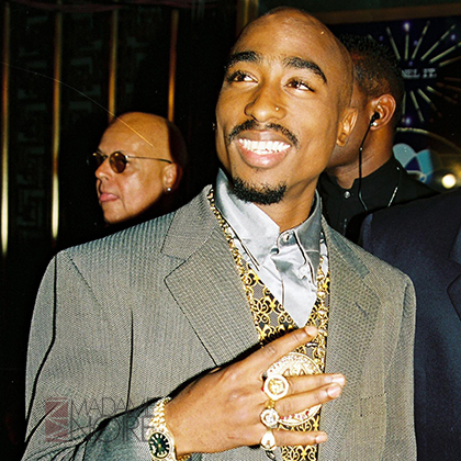 Tupac Shakur 1996 MTV Music Awards Featuring: Tupac Shakur Where: New York City, Nevada, United States When: 04 Sep 1996 Credit: Chris Connor / WENN