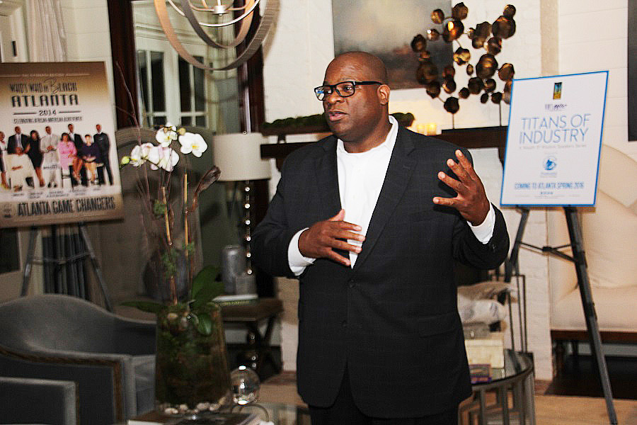 Real Times Media publisher Hiram Jackson. Real Times owns both Who's Who in Black Atlanta and Atlanta Daily World. Photos by Terry Shropshire for Atlanta Daily World and Real Times Media. 