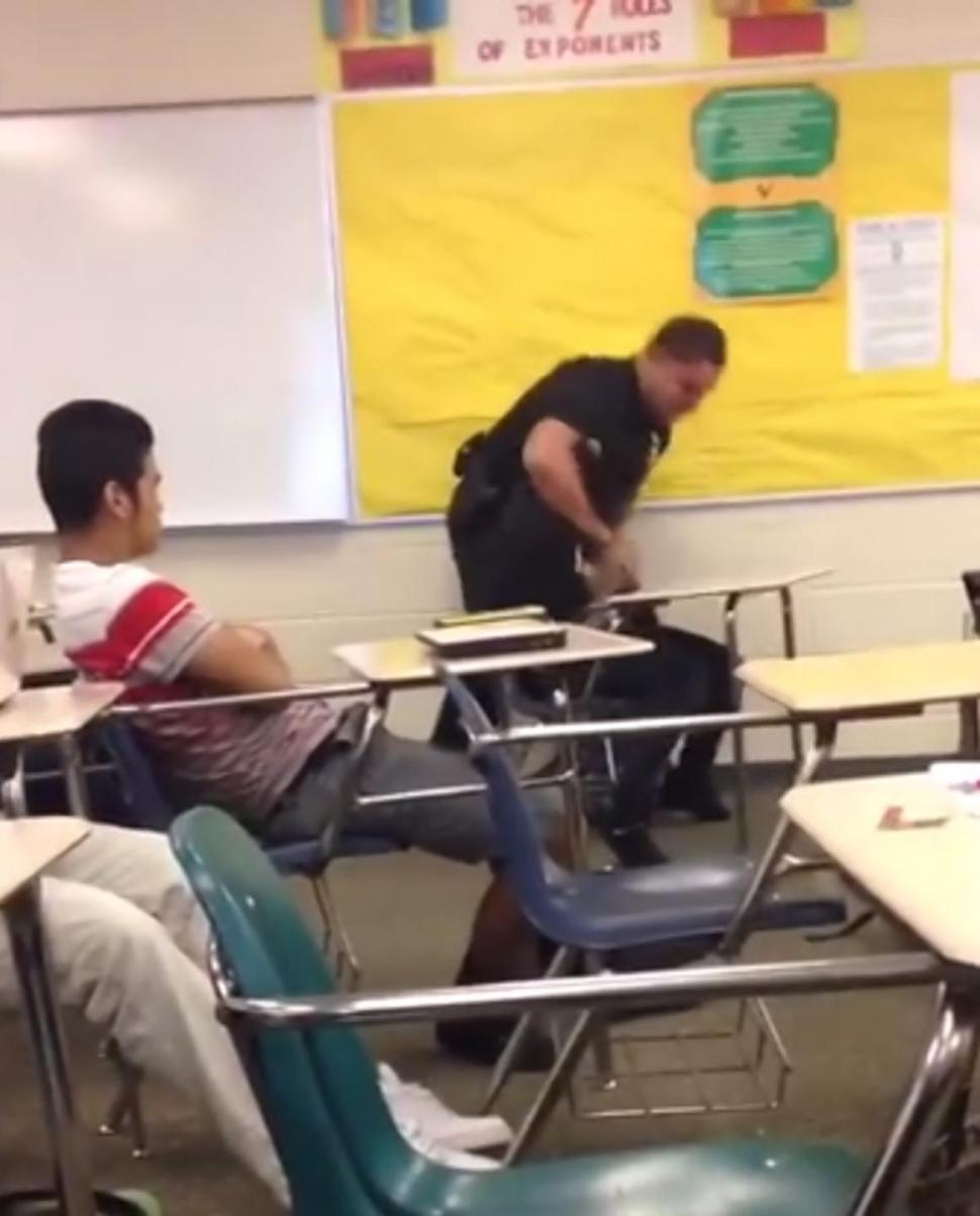 Spring Valley High School Black Girl Brutalized By Police (video ...