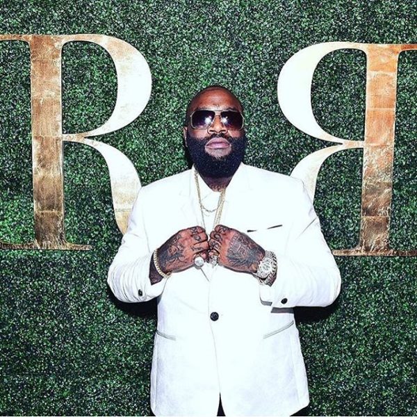 Rick Ross celebrates 40th birthday at Atlanta mansion with Joseline