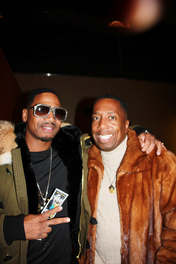 Stevie J and Gary with the Tea. 
