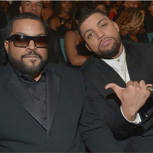 Ice Cube and son -- O'Shea Jackson Sr. and Jr.