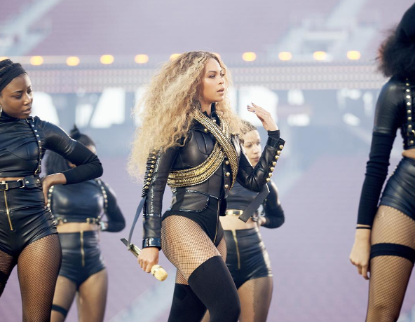Beyonce's at Super Bowl 50 (Instagram)
