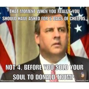 Funniest Chris Christie memes after supporting Donald Trump for ...