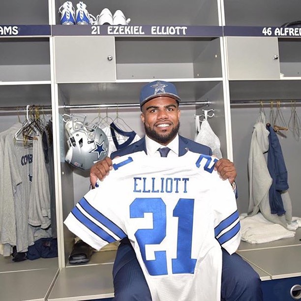 Ezekiel Elliott getting praise for his work at the Cowboys OTA sessions -  Blogging The Boys