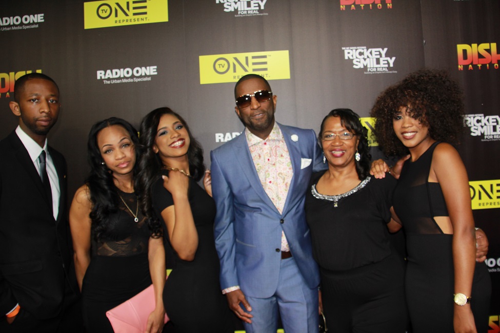 The Rickey Smiley clan who double as cast members of he docu-series on TV One. 