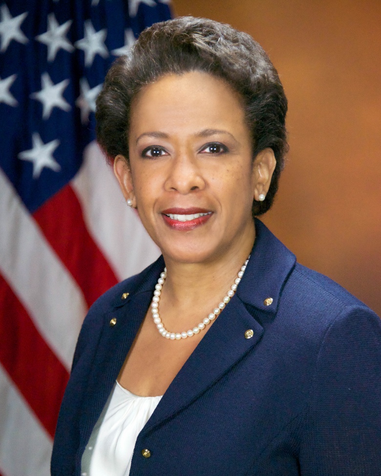 Attorney General Loretta Lynch, head of the Justice Department. 
