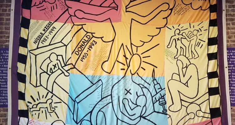 AIDS Memorial quilt