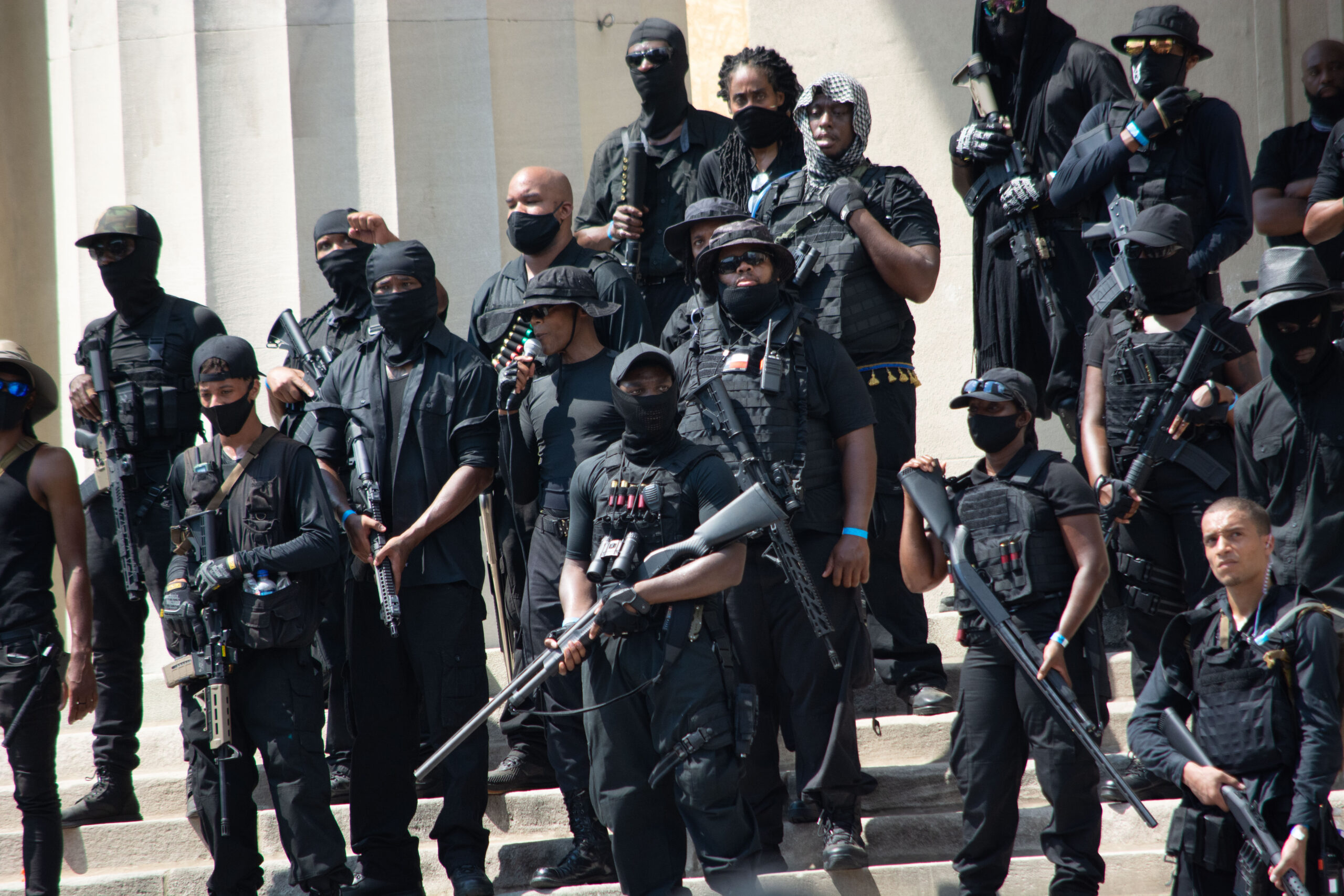 Militia groups face off in Louisville | Atlanta Daily World