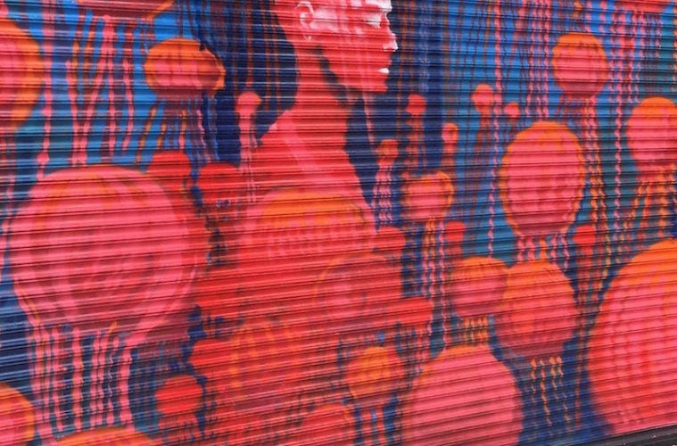 elevate-enlighten-Karen Hatchett The 2017 ELEVATE Atlanta public art festival included this mural by artist Lydia Futural. (Photo by Karen Hatchett)