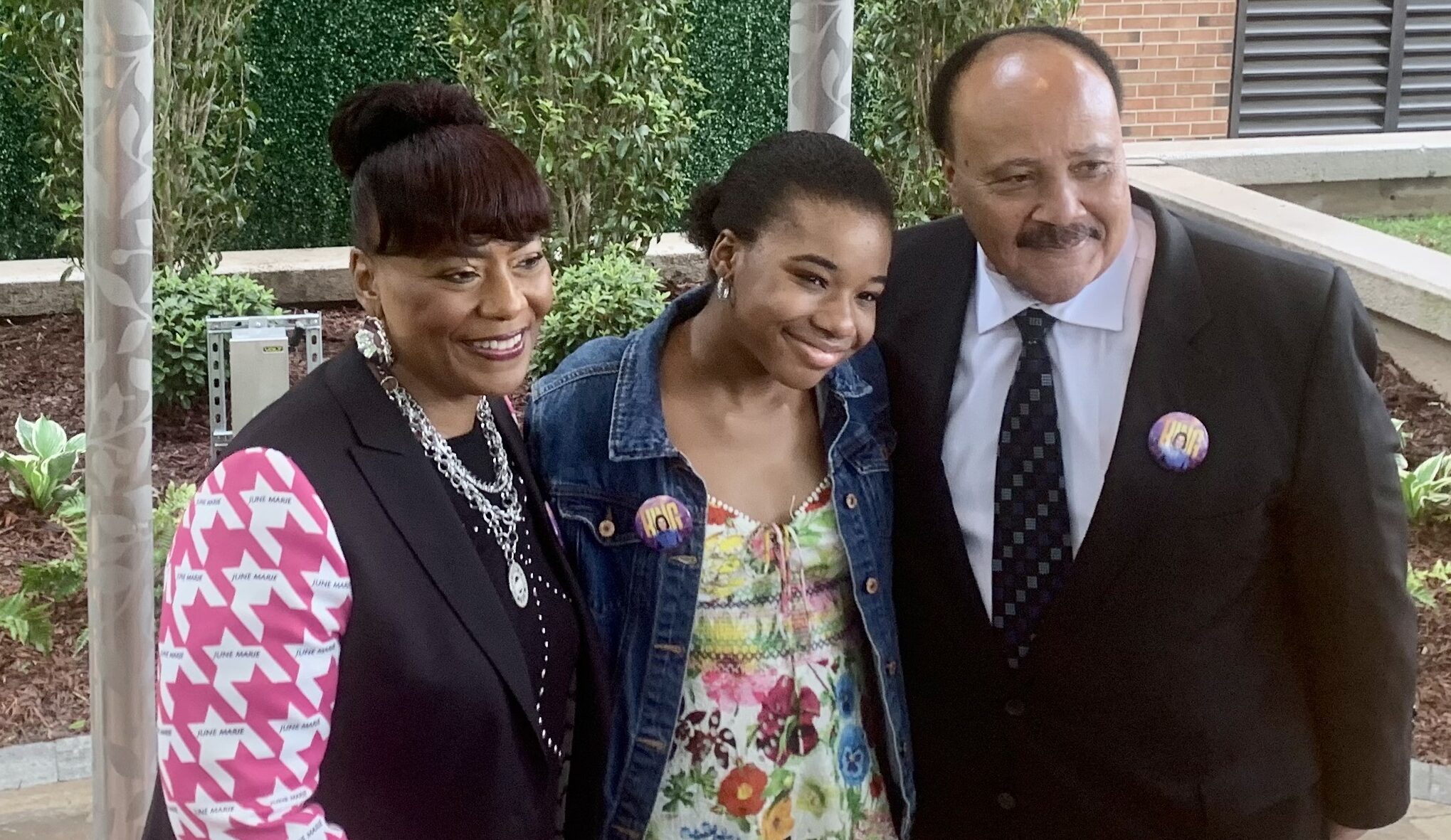 Coretta Scott King Monument Unveiled At King Center In Atlanta