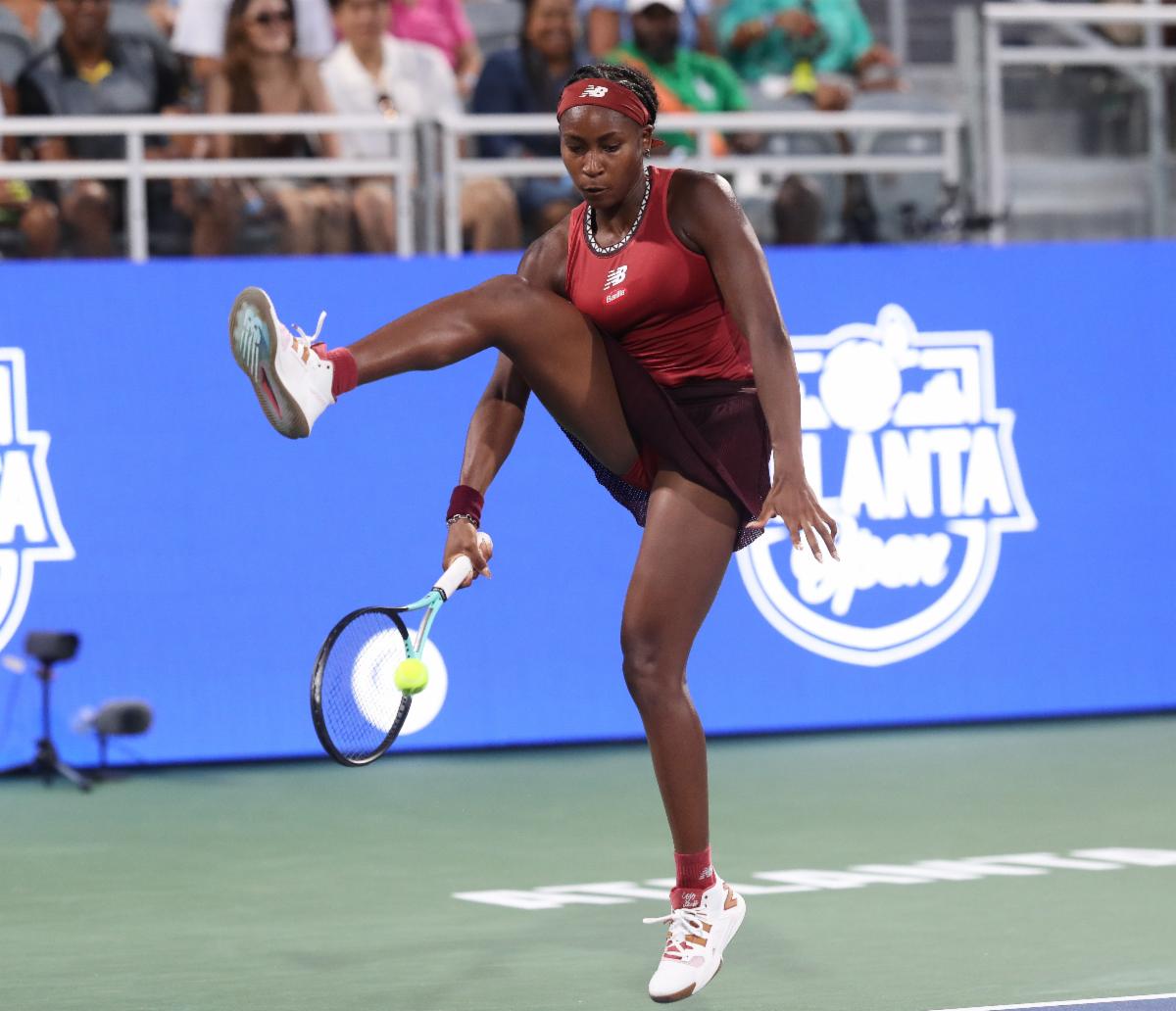 Coco Gauff thrills Atlanta Fans with decisive victories in exhibition