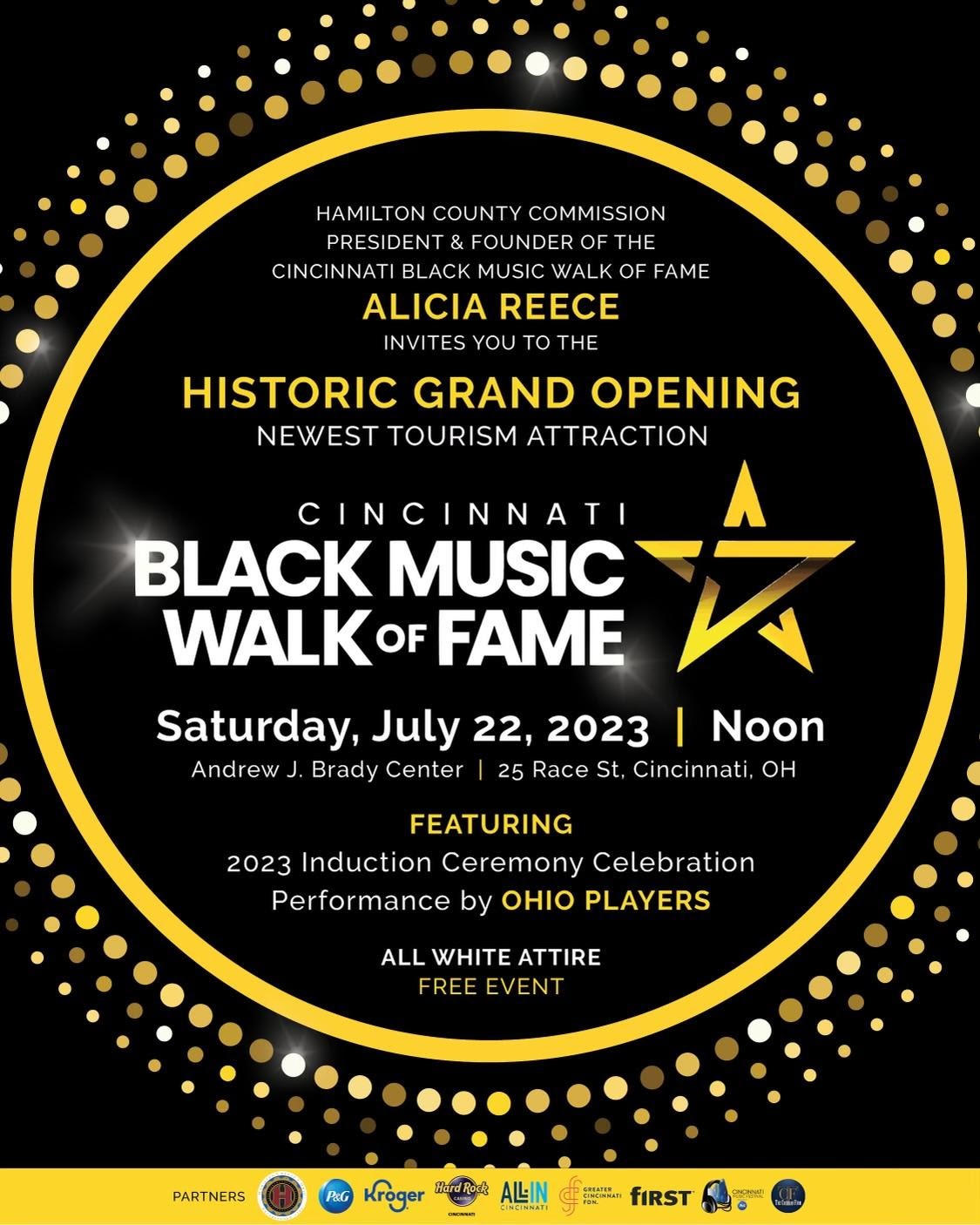 Cincinnati Black Music Walk of Fame To Celebrate Grand Opening On July