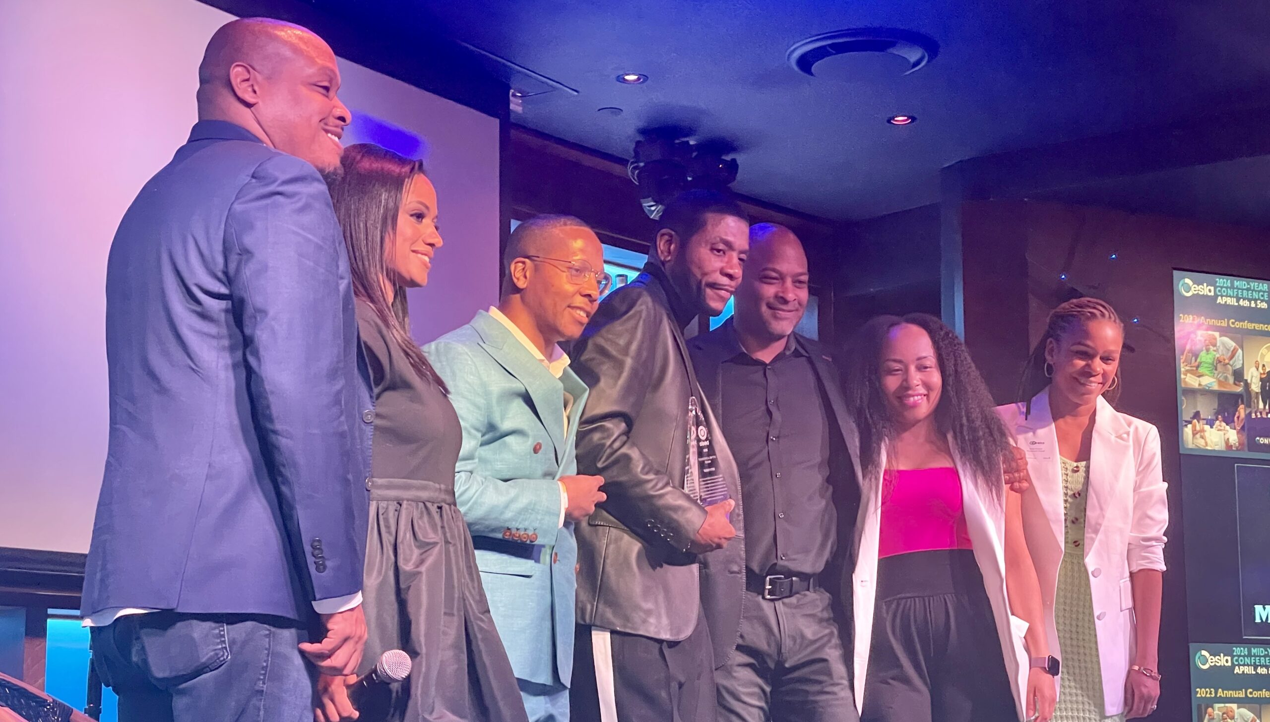 Keith Sweat Honored With Lifetime Achievement Award During Besla's 2024 