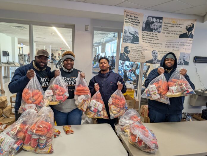 Hawks Hosts Employee Day of Service To Honor MLK Day
